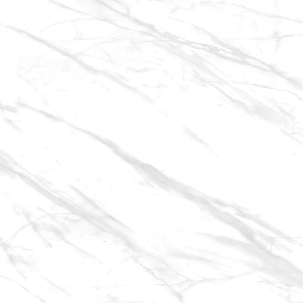 Outra variação de estampa do Porcelanato Raggi Off White 120x120 Polido (foto do fabricante)